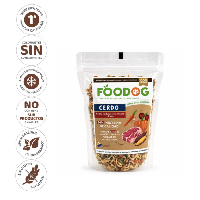 Foodog - Receta de Cerdo HIPOALERGÉNICA