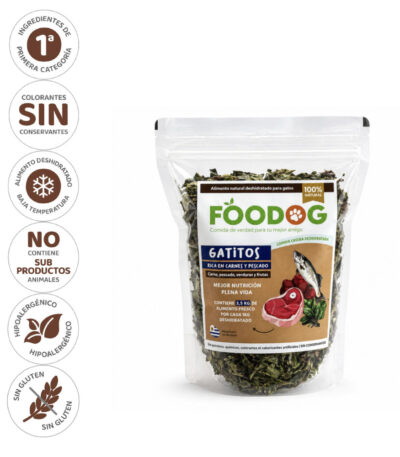 Foodog – Receta de Carne y Pescado para Gatos