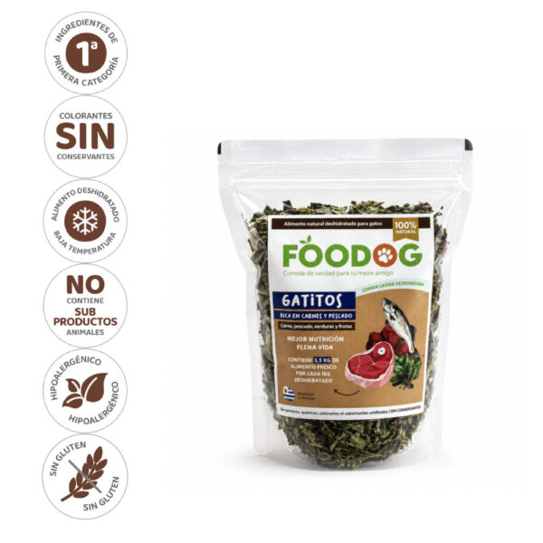 Foodog – Receta de Carne y Pescado para Gatos