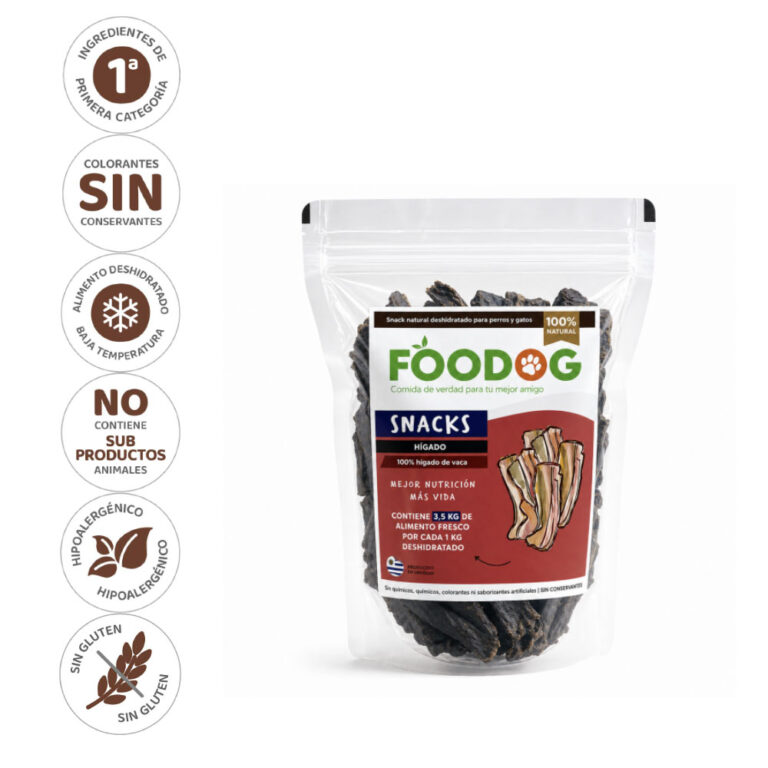 Foodog – Snacks de Hígado de Vaca