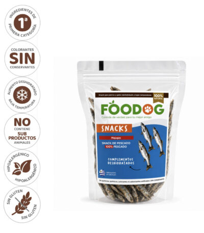 Foodog Snacks de Majugas de Pescado